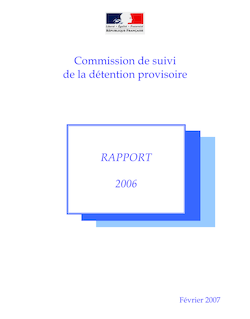 Commission de suivi de la détention provisoire rapport