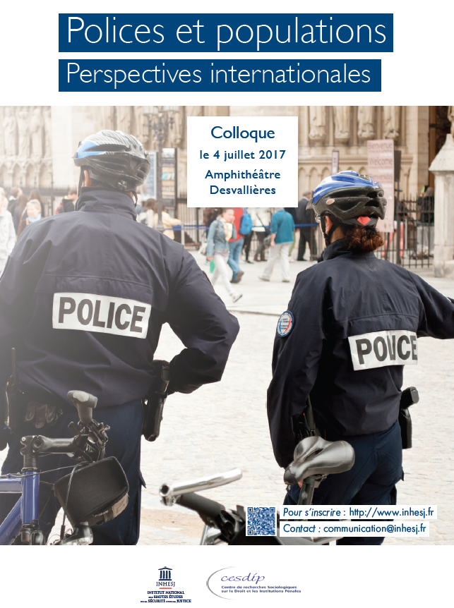 Colloque Polices et populations : Perspectives internationales