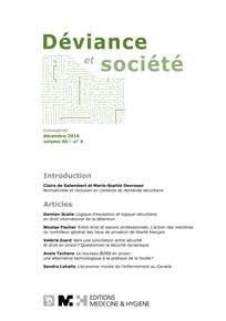 Vers une conciliation entre sécurité et droit en prison ? Questionner la sécurité dynamique