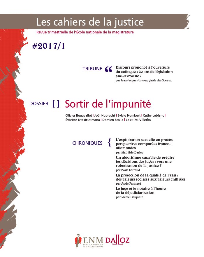 L’exploitation sexuelle en procès : perspectives comparées franco-allemandes
